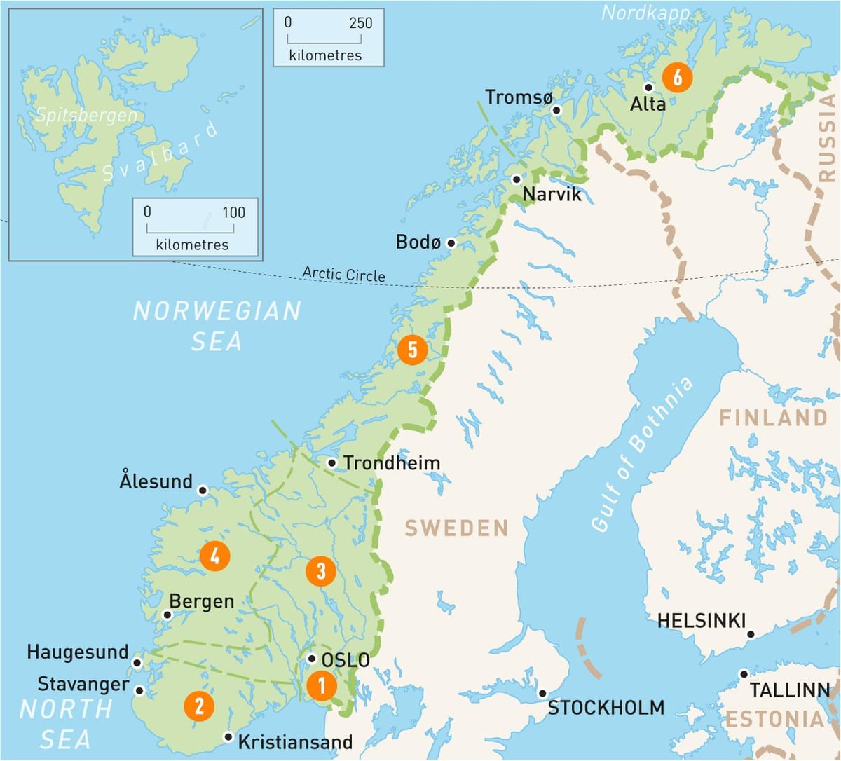 Ramani ya alta Norway