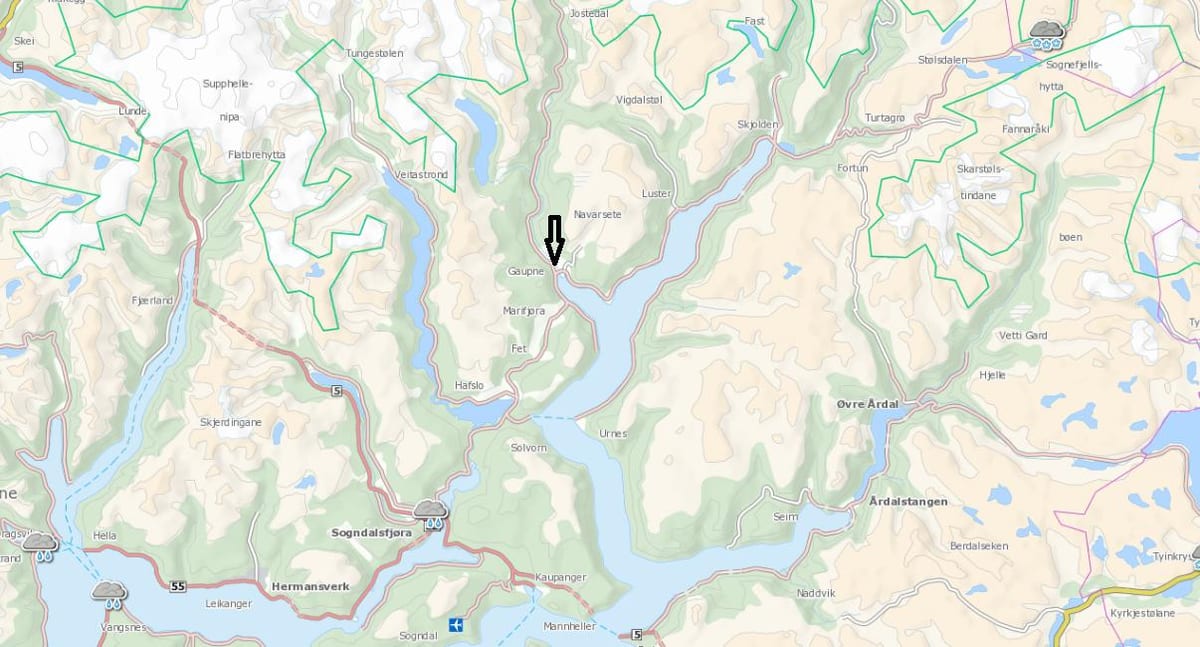 Ramani ya Norway kommune