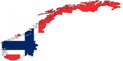 Norway ramani bendera