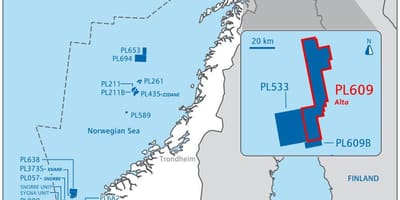 Ramani ya Norway mafuta