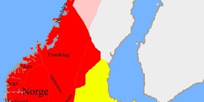 Ramani ya Norway mipaka
